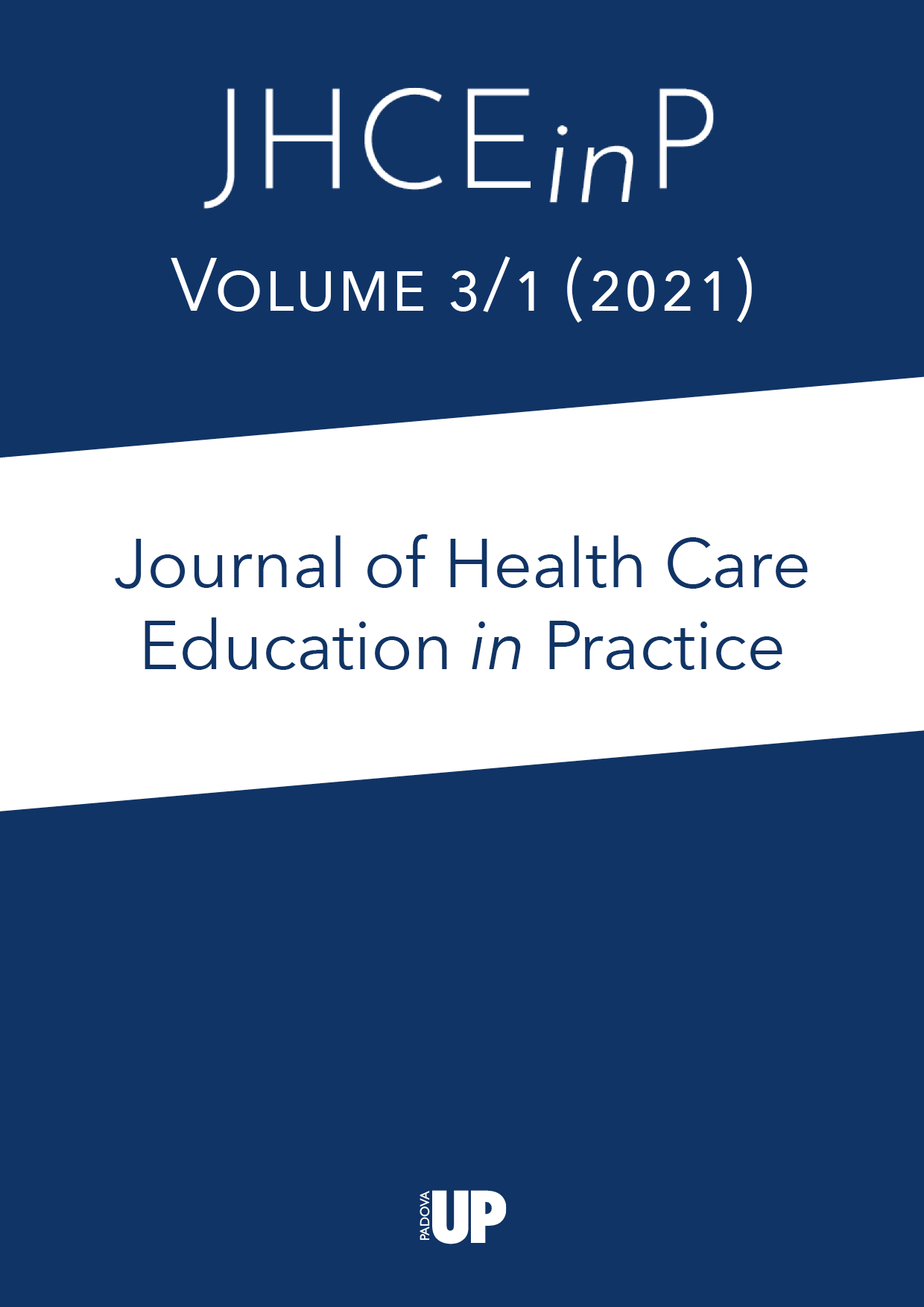 Cover Journal of Health Care Education in Practice 3/1