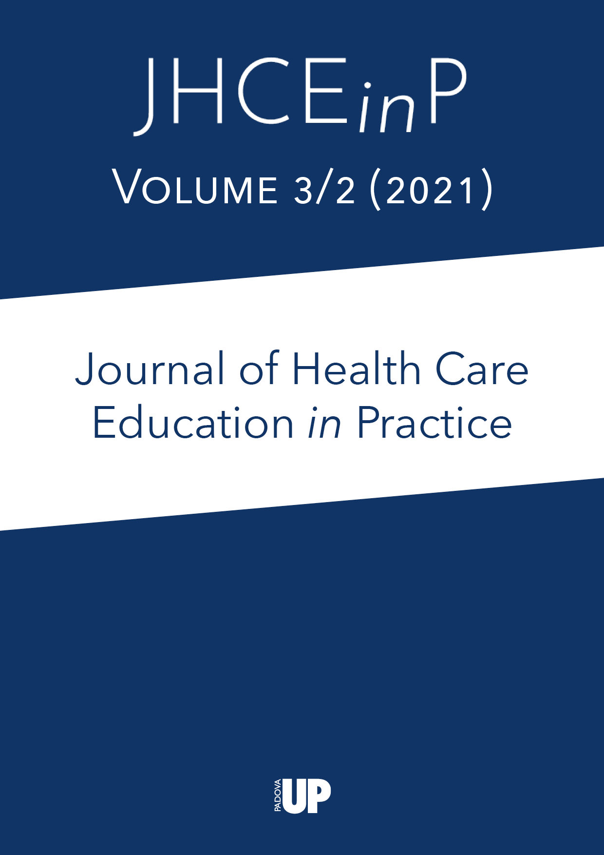 Cover Journal of Health Care Education in Practice 3/2