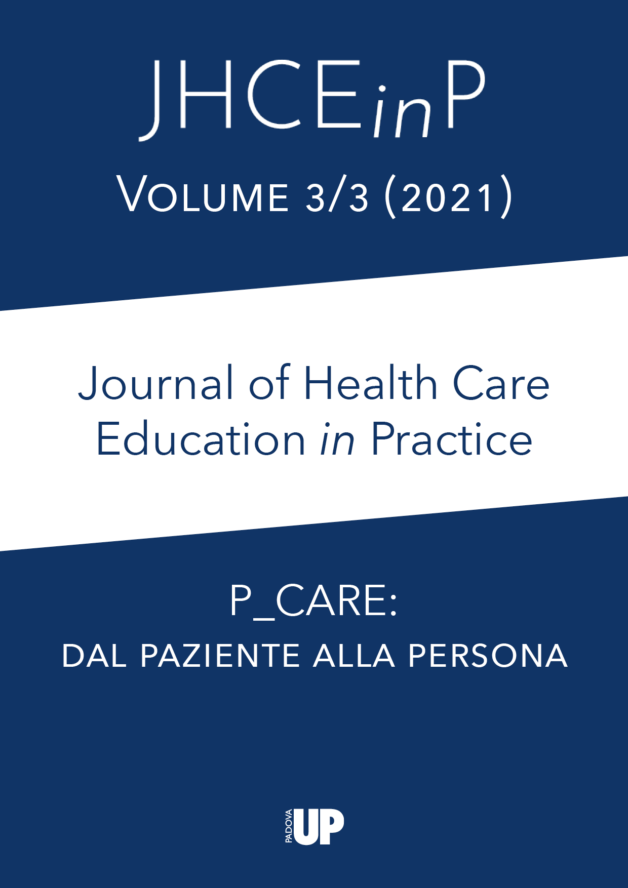 Cover Journal of Health Care Education in Practice 3/3